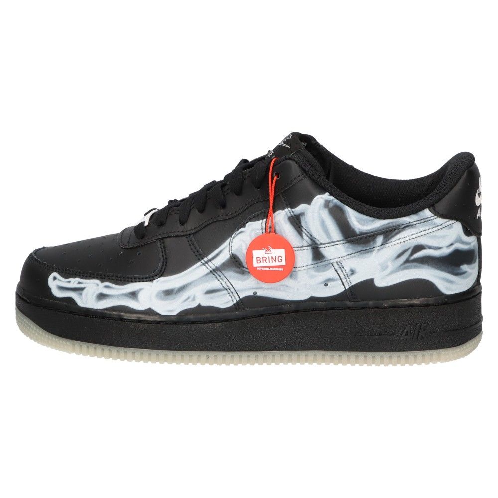 NIKE (ナイキ) AIR FORCE 1 07 SKELETON QS エア フォース1 スケルトン ローカットスニーカー ブラック  US9.5/27.5cm BQ7541-001 - メルカリ