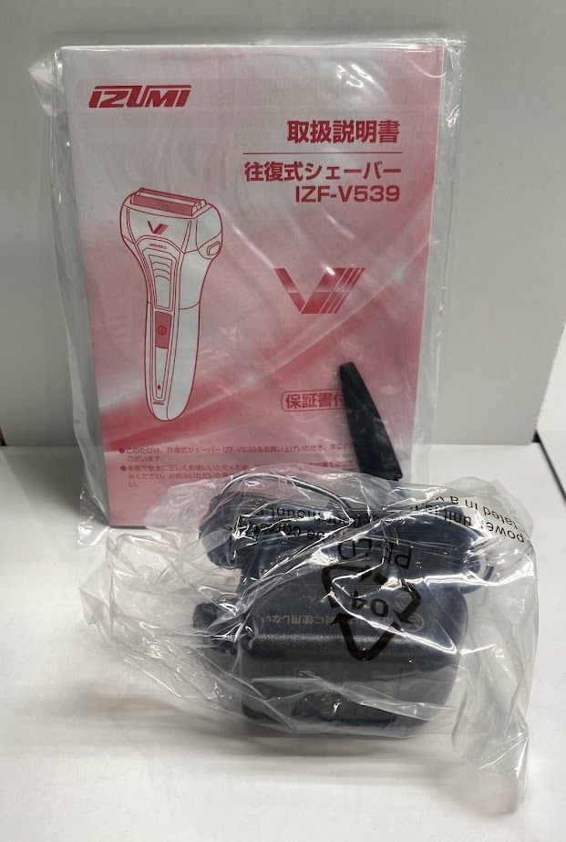 開封済み・未使用品】泉精器製作所 IZF-V539-H(グレー) 往復式シェーバー 3枚刃 D0308 0314ML007  0020240312314189 - メルカリ