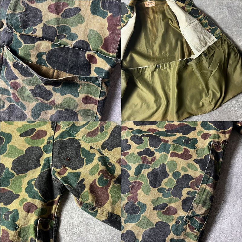 70s SAFTBAK ダックハンター カモ 迷彩 ハンティング ジャケット