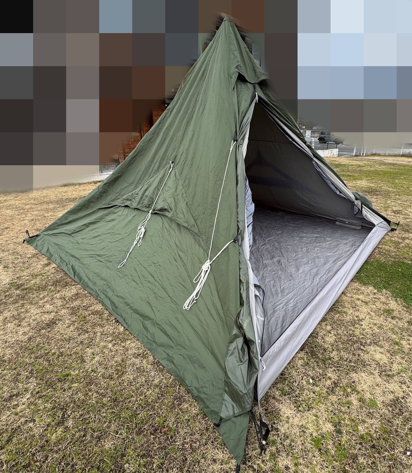 DOD ワンポールテントRX カーキ DOD ワンポールテントRX(M) TCカーキ +