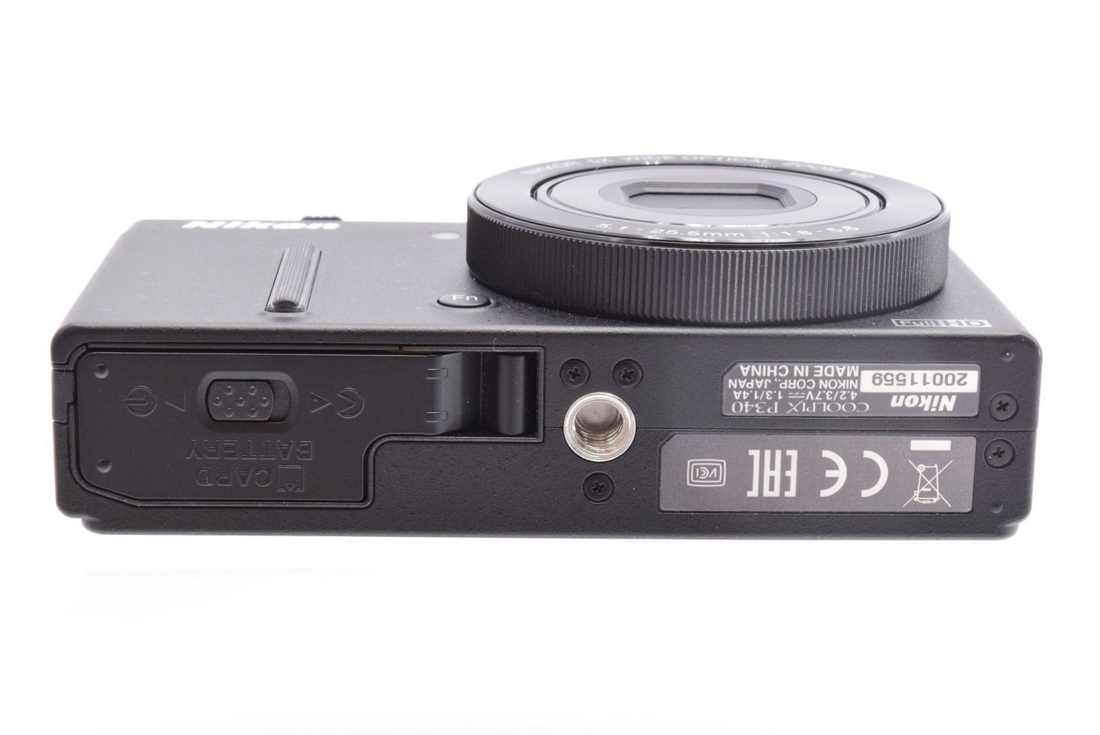 194□ほぼ新品□ Nikon COOLPIX P340 BLACK - カメラ、光学機器