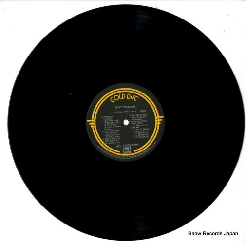 レコード】アンディ・ウィリアムス ゴールド・ディスク決定盤 26AP1314 