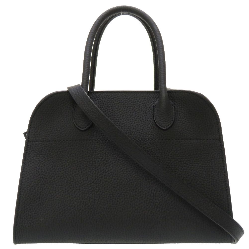 未使用 ザ ロウ マルゴー10 レザー ブラック シルバー金具  