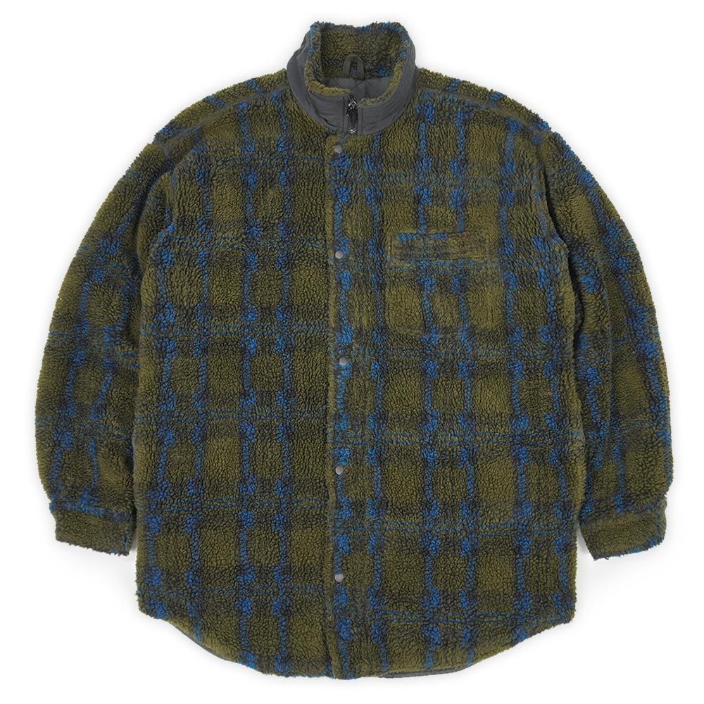 メンズ コロンビア Columbia 90s 90年代 パイルフリース シャツ 