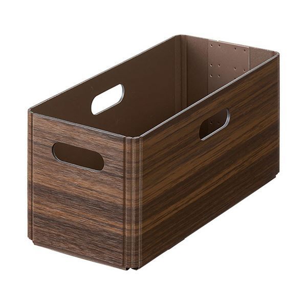 (まとめ) キングジム Toffy マジックボックス L ショコラブラウン TMX-002N-CBR 1個 〔×10セット〕 7千円以上で送料無料(まとめ) キングジム Toffy マジックボックス L