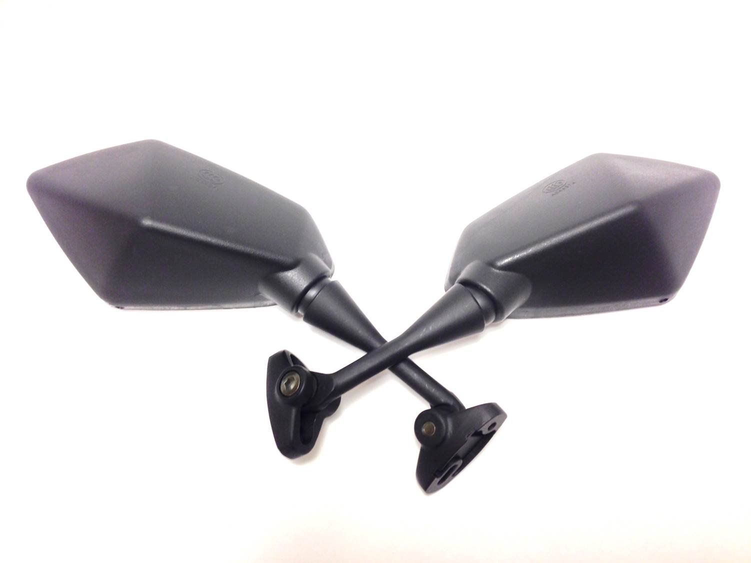 在庫 バイク用カウルミラー 左右セット CBR600RR CBR250R nakira CBR400R 黒