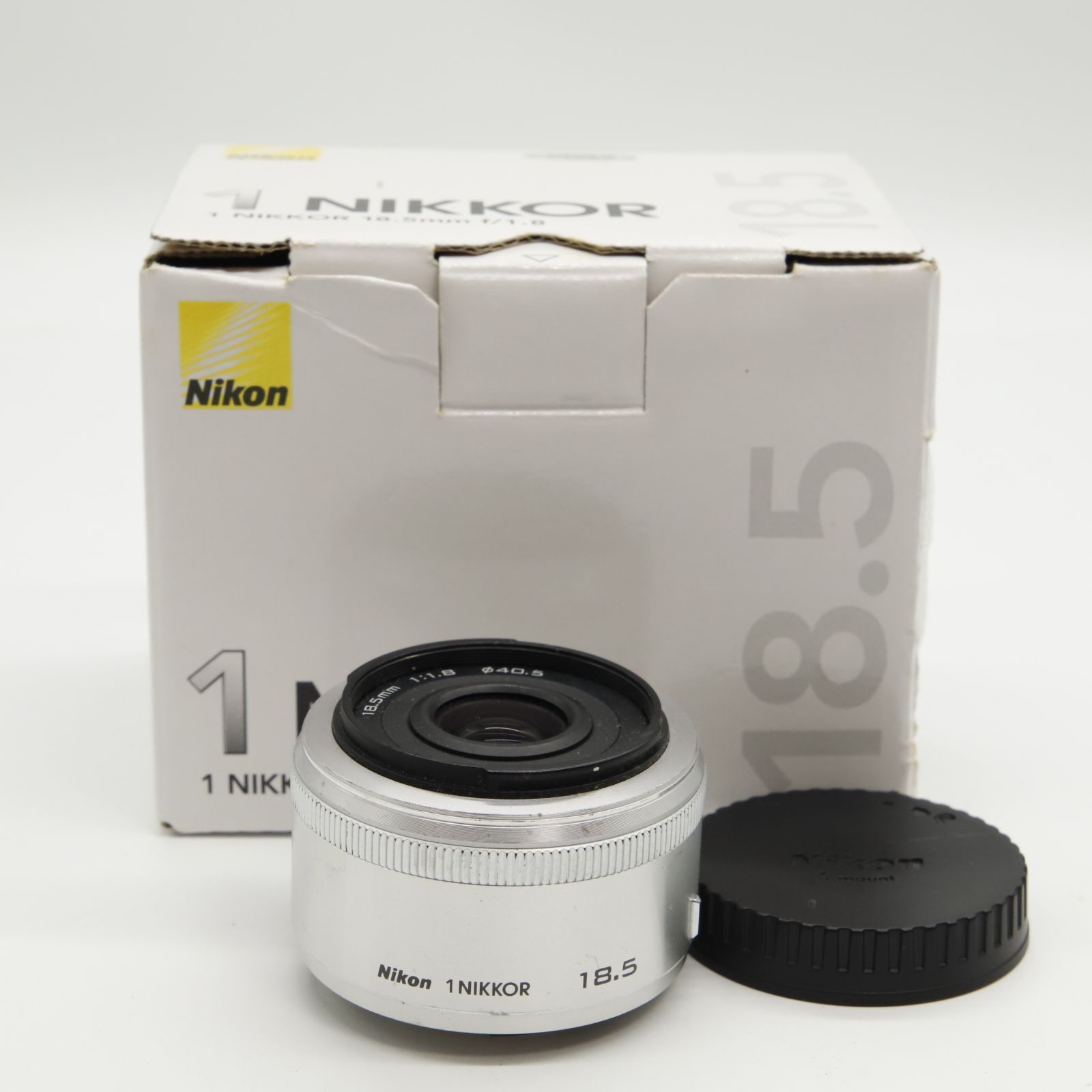 □良品□ Nikon 単焦点レンズ 1 NIKKOR 18.5mm f/1.8 シルバー ニコンCXフォーマット専用 - メルカリ