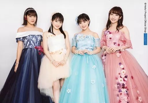 中古】生写真(ハロプロ) カントリー・ガールズ/集合(4人)/横型・全身