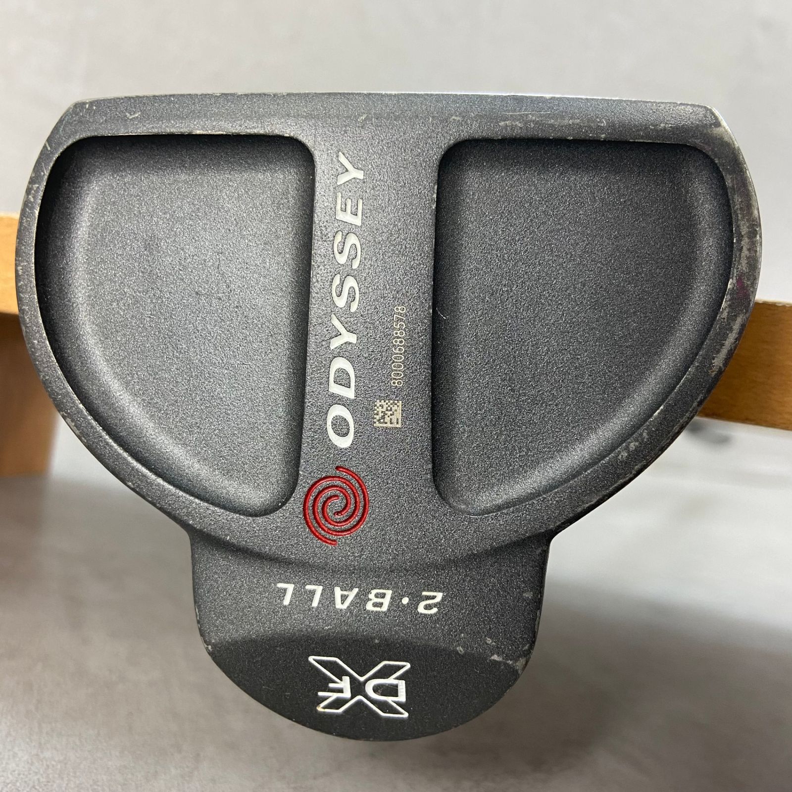 オデッセイ　2ボール　レディースゴルフパター　スチール　右利き用　PT　ネオマレット型　約33.1インチ　約506g　ODYSSEY　X　DF　2･BALL オデッセイ 2ボール レディースゴルフパター スチール 右利き用