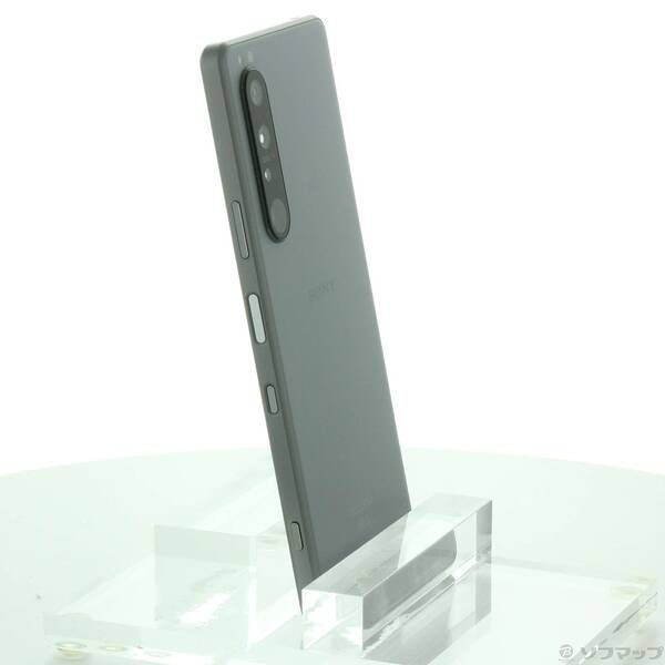 中古品〕 Xperia 1 III 256GB フロストグレー SO-51B docomoロック解除