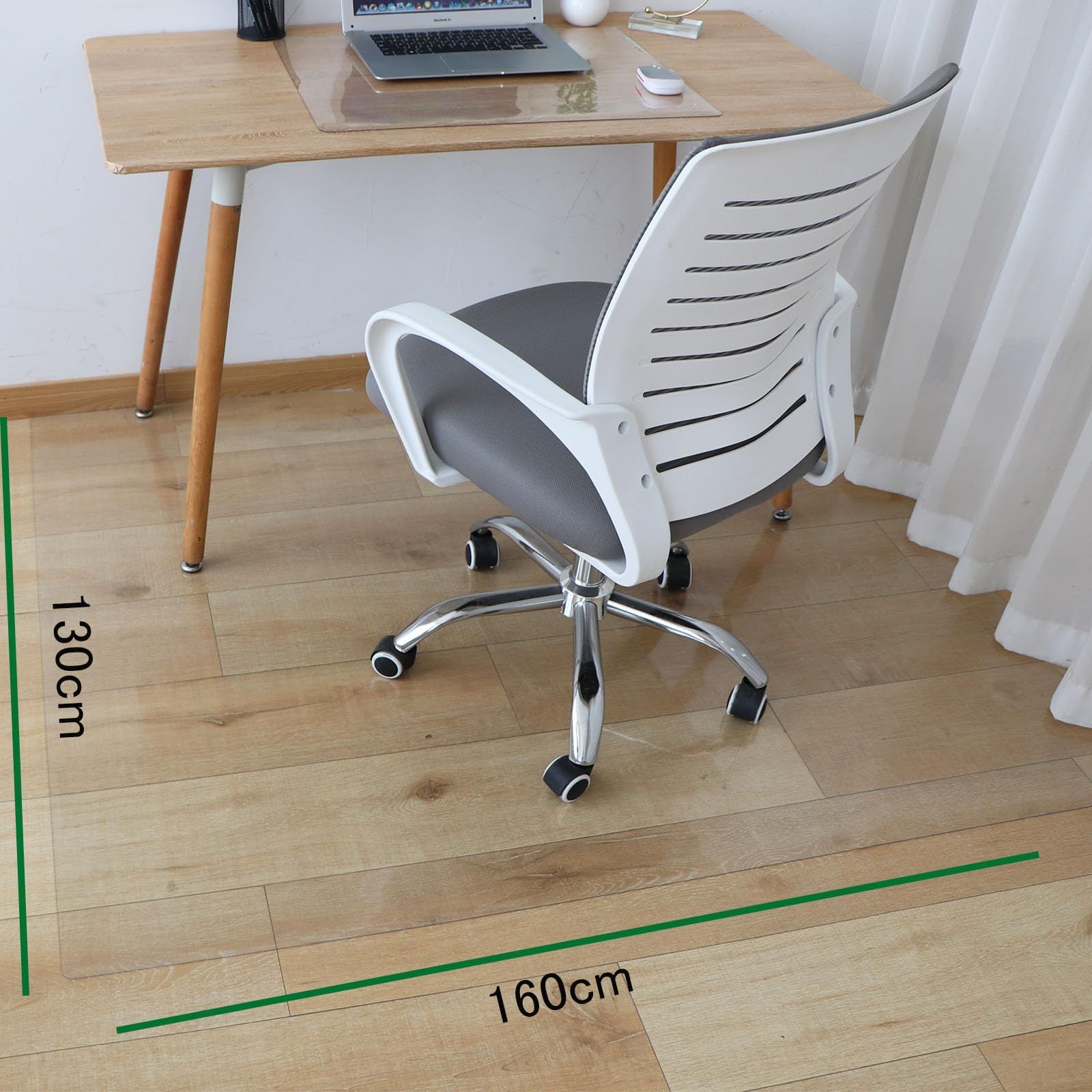 数量限定】厚み1.5mm クリア PVC 90×150cm 床保護マット フローリング