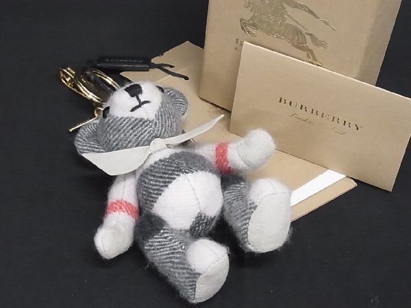 【通販激安】 バーバリー BURBERRY □新品□未使用□ ベア キーホルダー くま バーバリー