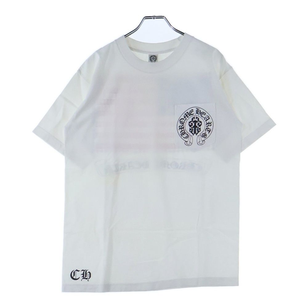 CHROME HEARTS (クロムハーツ) OLD AMERICAN FLAG TEE オールド