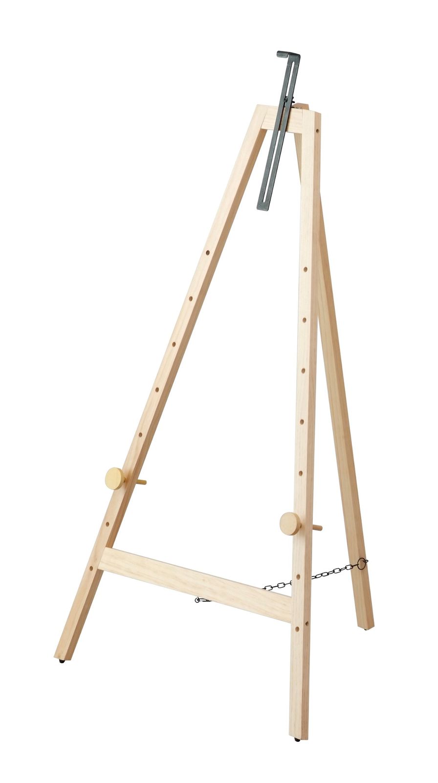 〈数量限定〉ナカバヤシ(Nakabayashi) 木製イーゼル Mサイズ/ワイド ナチュラル木目