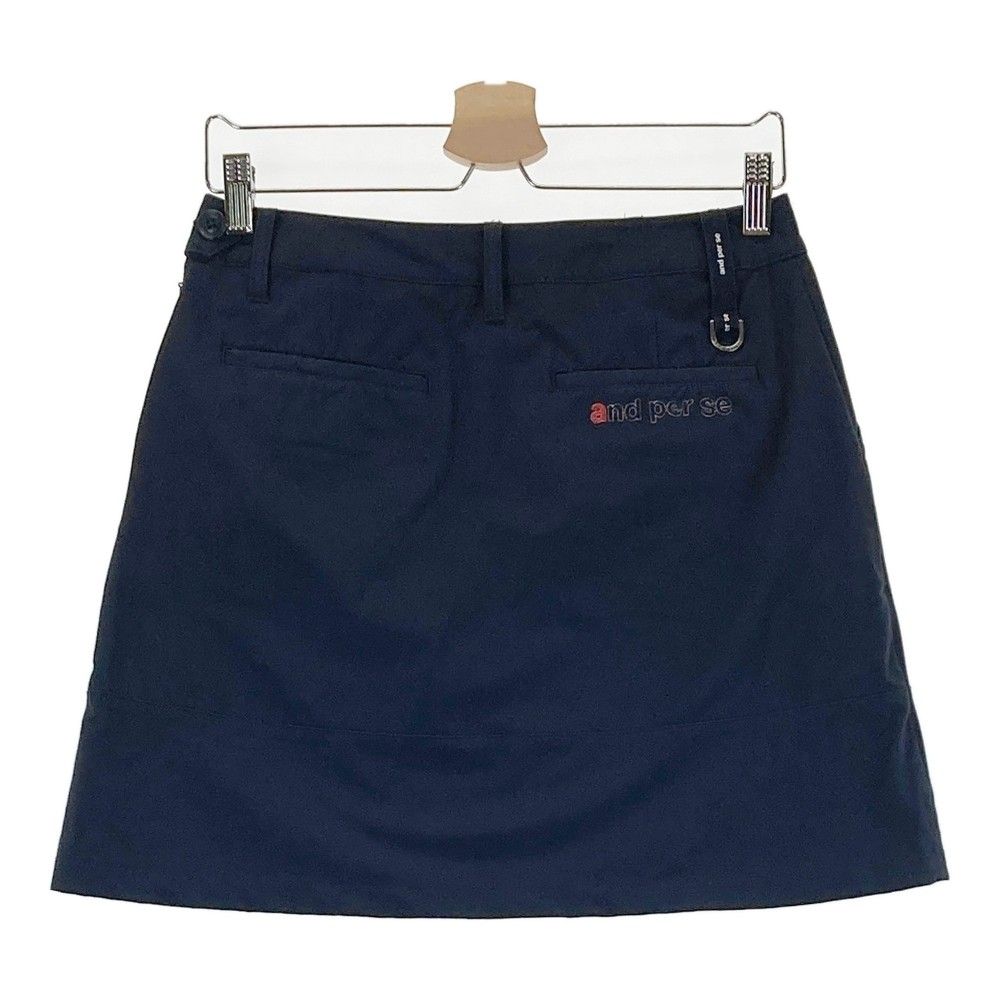 サイズ：L AND PER SE アンパスィ スカート ネイビー系 [240101466637