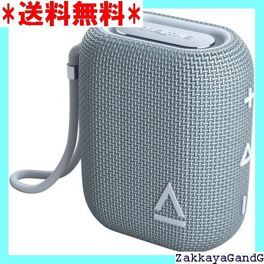 Creative MUVO Flex グレイ 10時間再生 防水ポータブル Bluetooth スピーカー SP-MVFL-GY 319