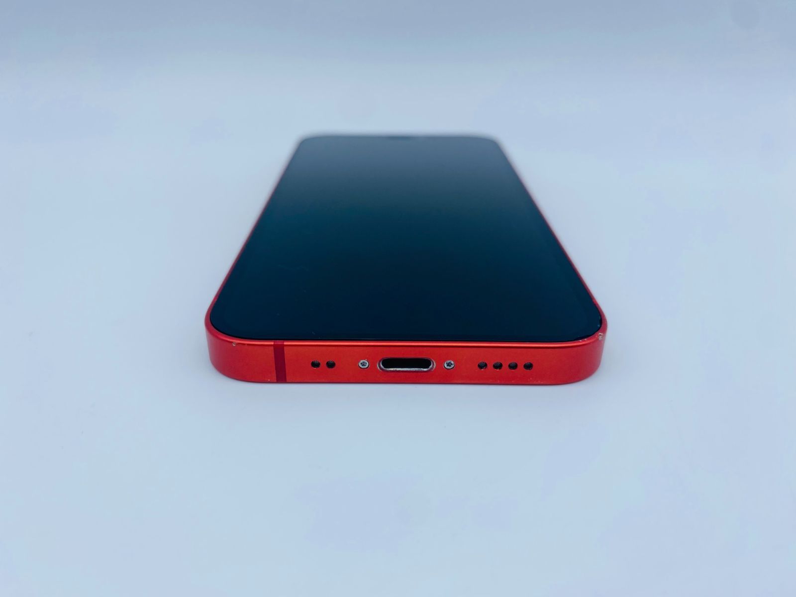 iPhone 12 mini 256GB レッド/シムフリー/純正新品バッテリー100%/極薄 