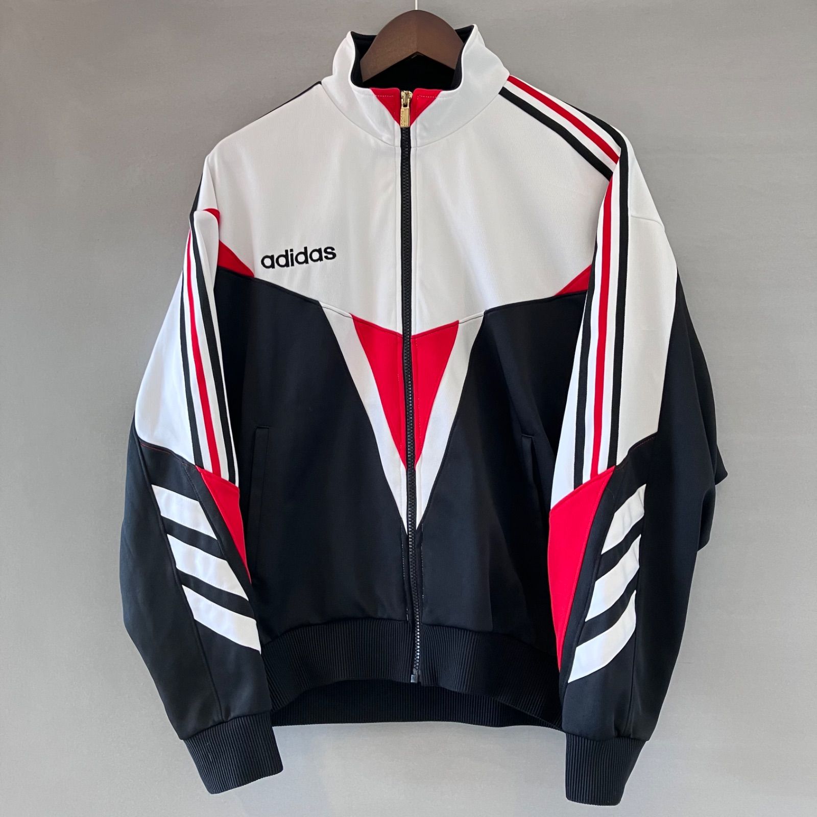 adidas アディダス デサント製 トラックジャケット ジャージ 80s