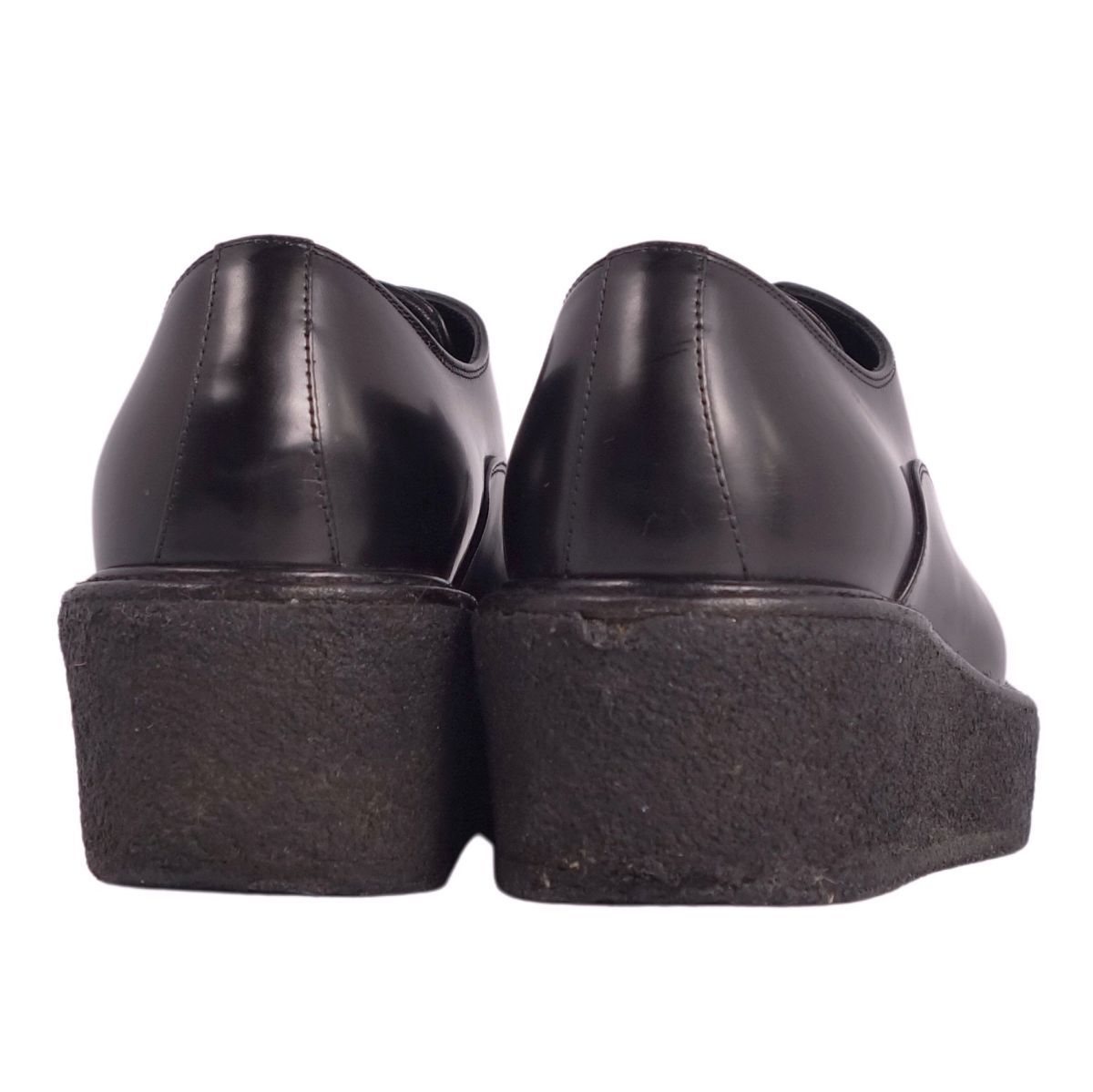 ダービーシューズ 革