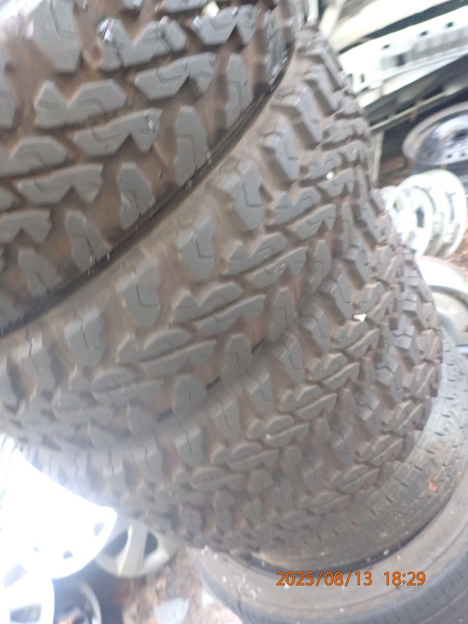 4本 イボ付きバリ溝 ヨコハマ ジオランダー G003 145 80R12 80 78N LT 製