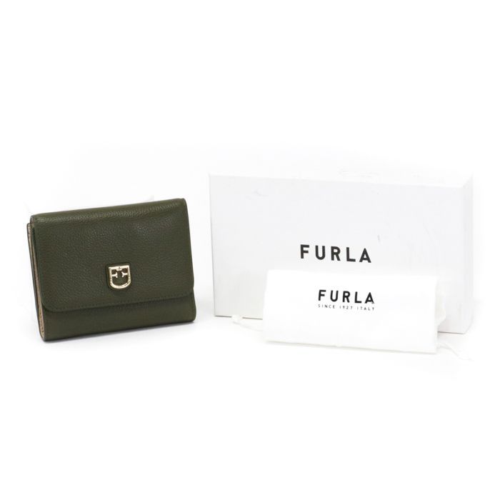 フルラ FURLA 三つ折り財布 レザー PDX9BEA ミディアムウォレット