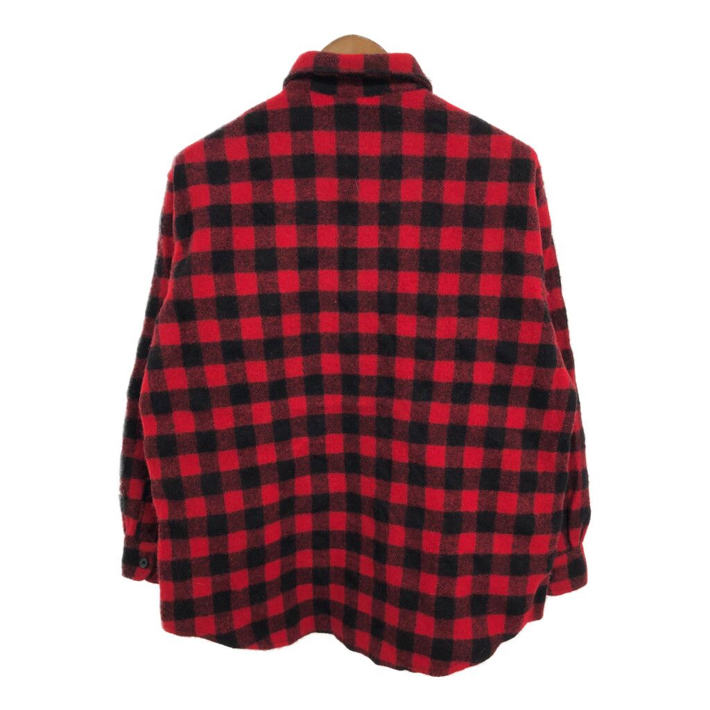 90年代 USA製 WOOLRICH ウールリッチ ウールシャツ バッファロー