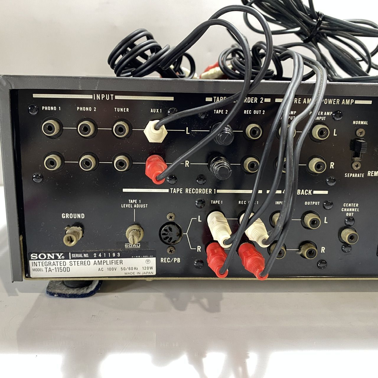 TA-1150D SONY ソニー TA-1150D インテグレーテッド ステレオ アンプ