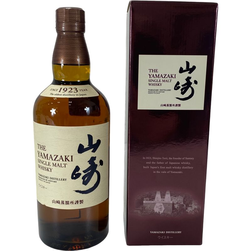 サントリー 山崎 シングルモルト ウイスキー 43度 700ml サントリー