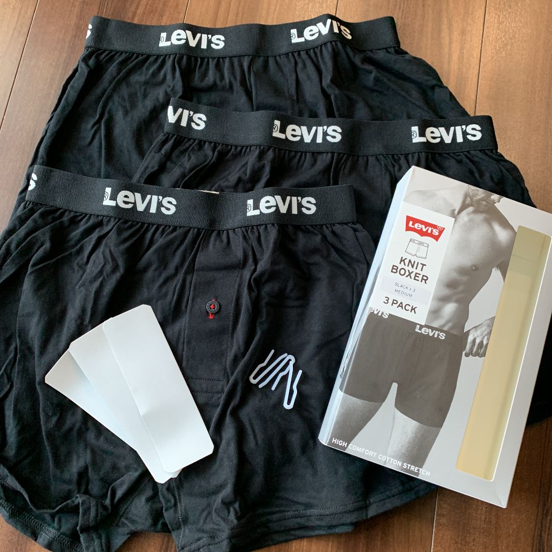 新品】リーバイス LEVI'S メンズ ボクサーパンツ 3枚セット - メルカリ