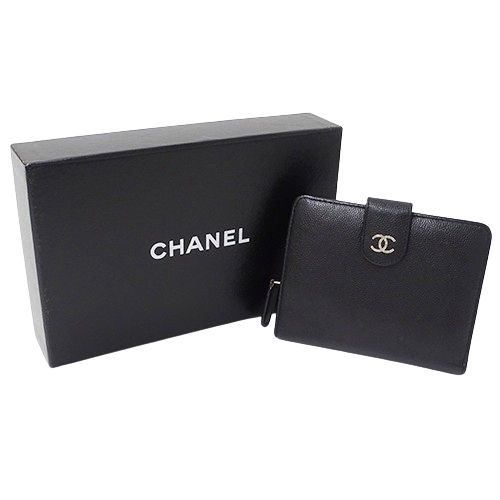 シャネル CHANEL 財布 レディース ブランド 二つ折り財布