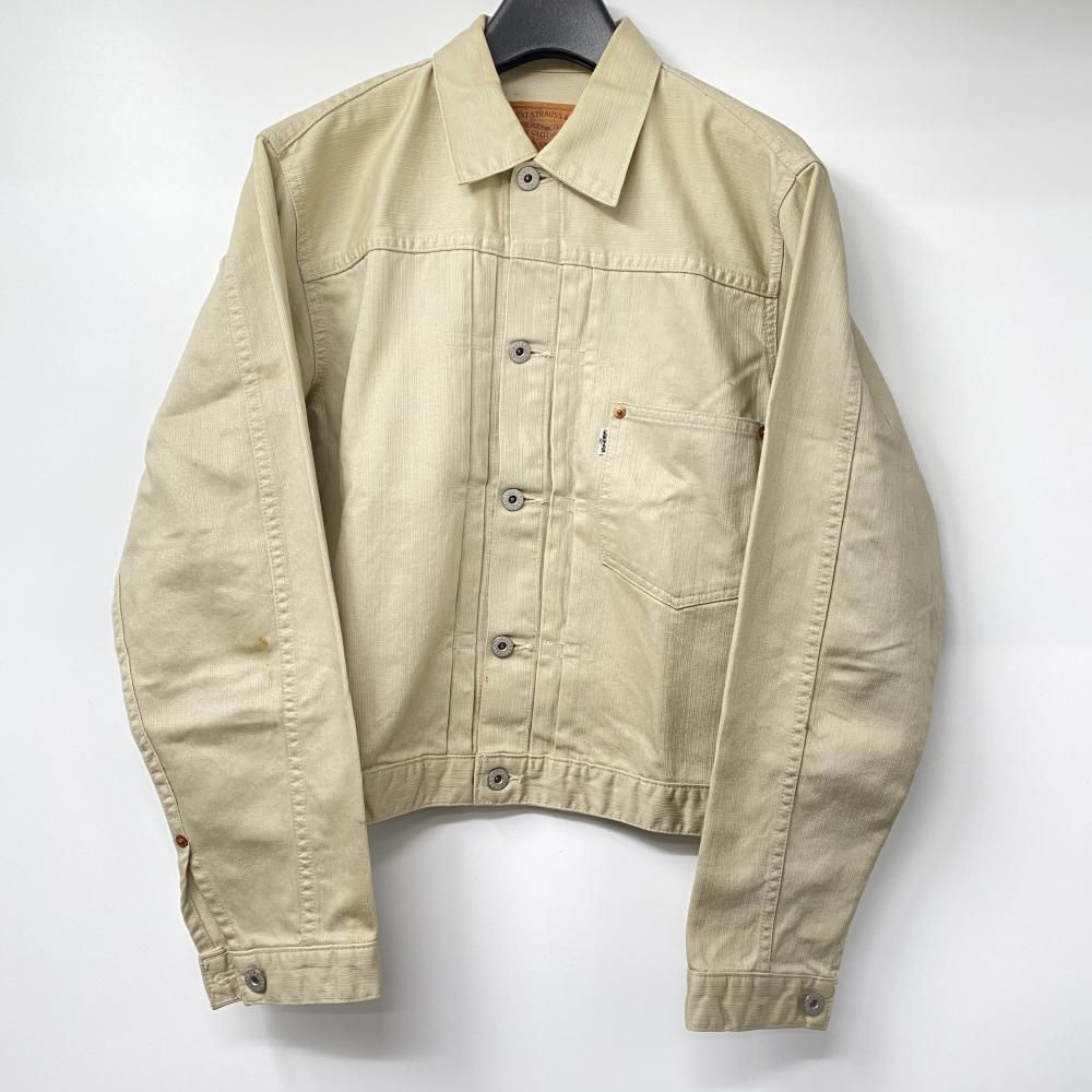 中古】90s LEVI'S 71506-11 ピケジャケット ベージュ サイズ38