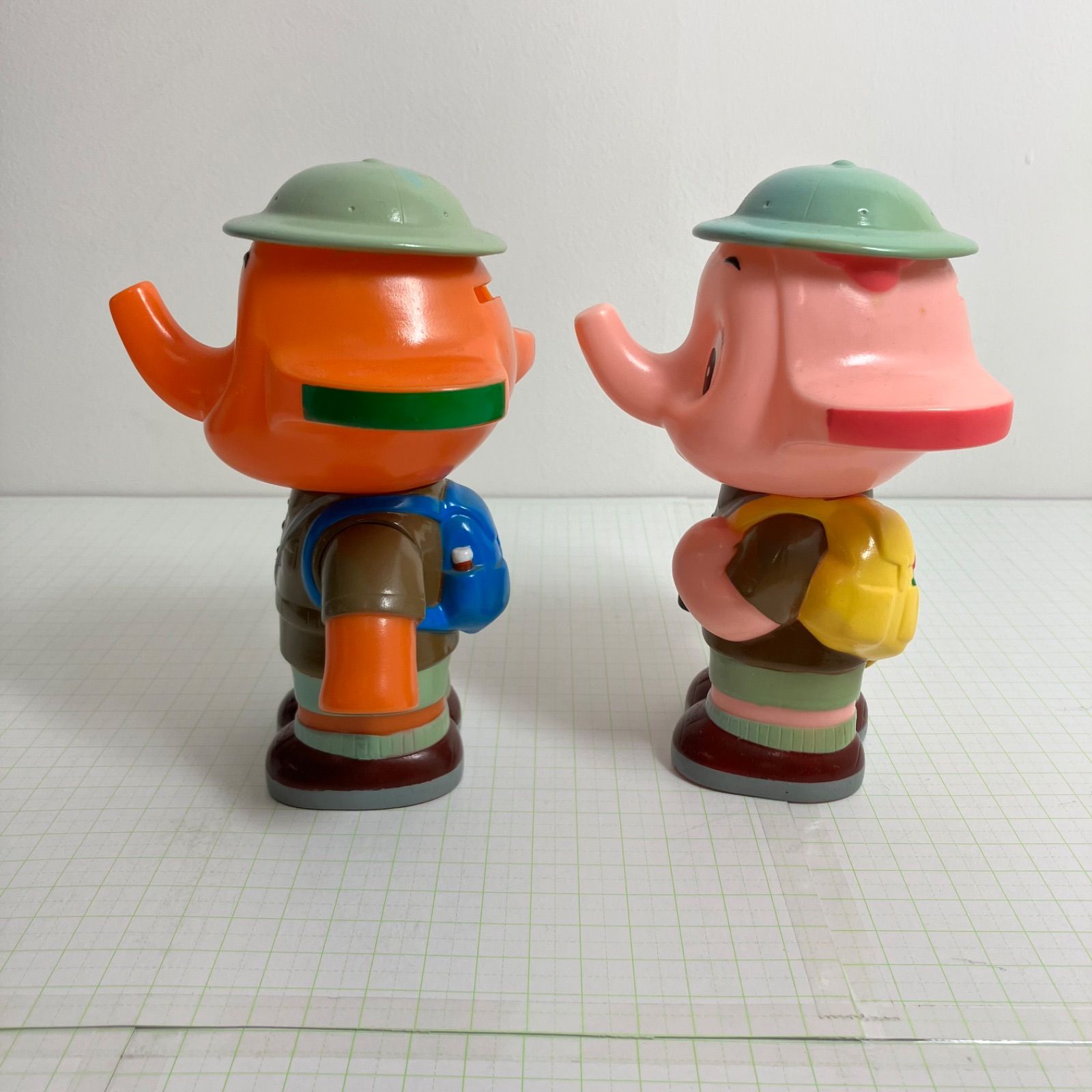 瀬戸店】貯金箱 サトちゃん サトコちゃん 探検隊 各1体合計2体