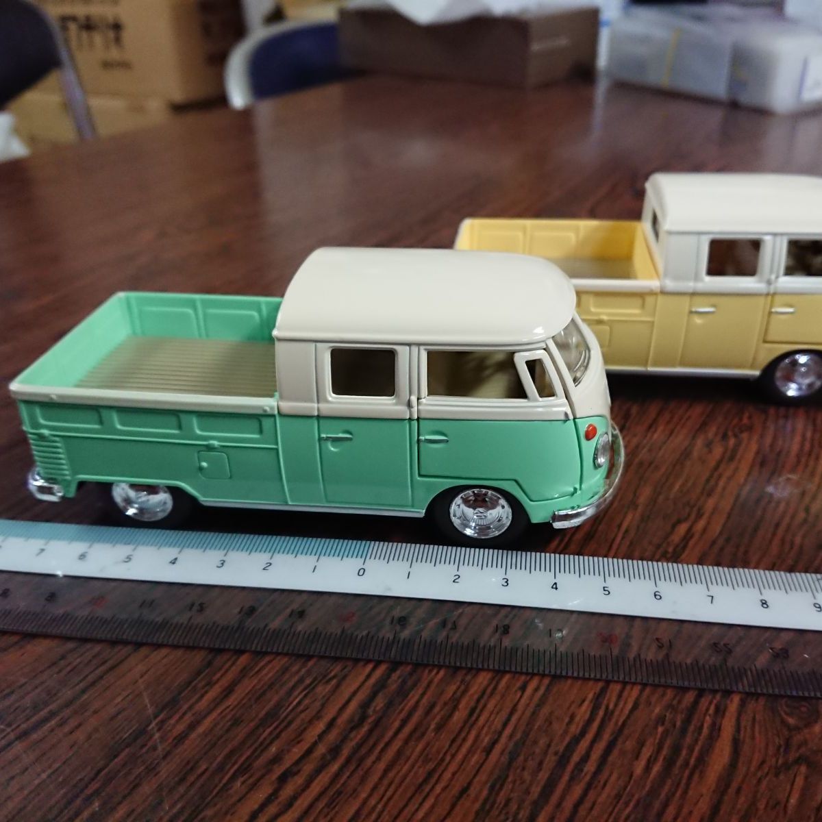 企業ロゴ入りミニカーセット 16台　ワーゲンバス 楽天市場】ミニミニ ワーゲンバス スタンダードカラー お得な4色