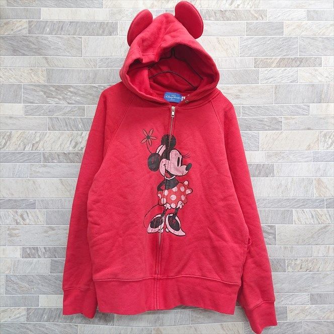 定番 新品 未使用 Disney 裏起毛 耳付き ミニーパーカー パーカー Www Afdservex Es Www Afdservex Es