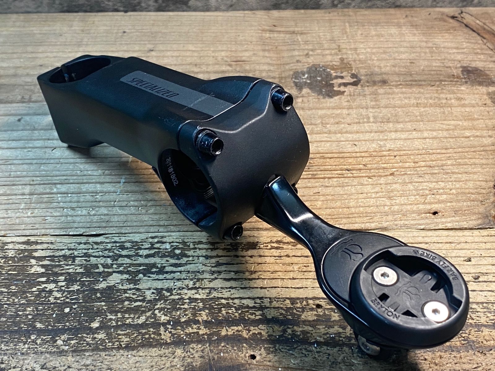 JJ537 スペシャライズド SPECIALIZED ターマック TARMAC STEM アルミ ステム 100mm 6° Φ31.8 OS マウント付属