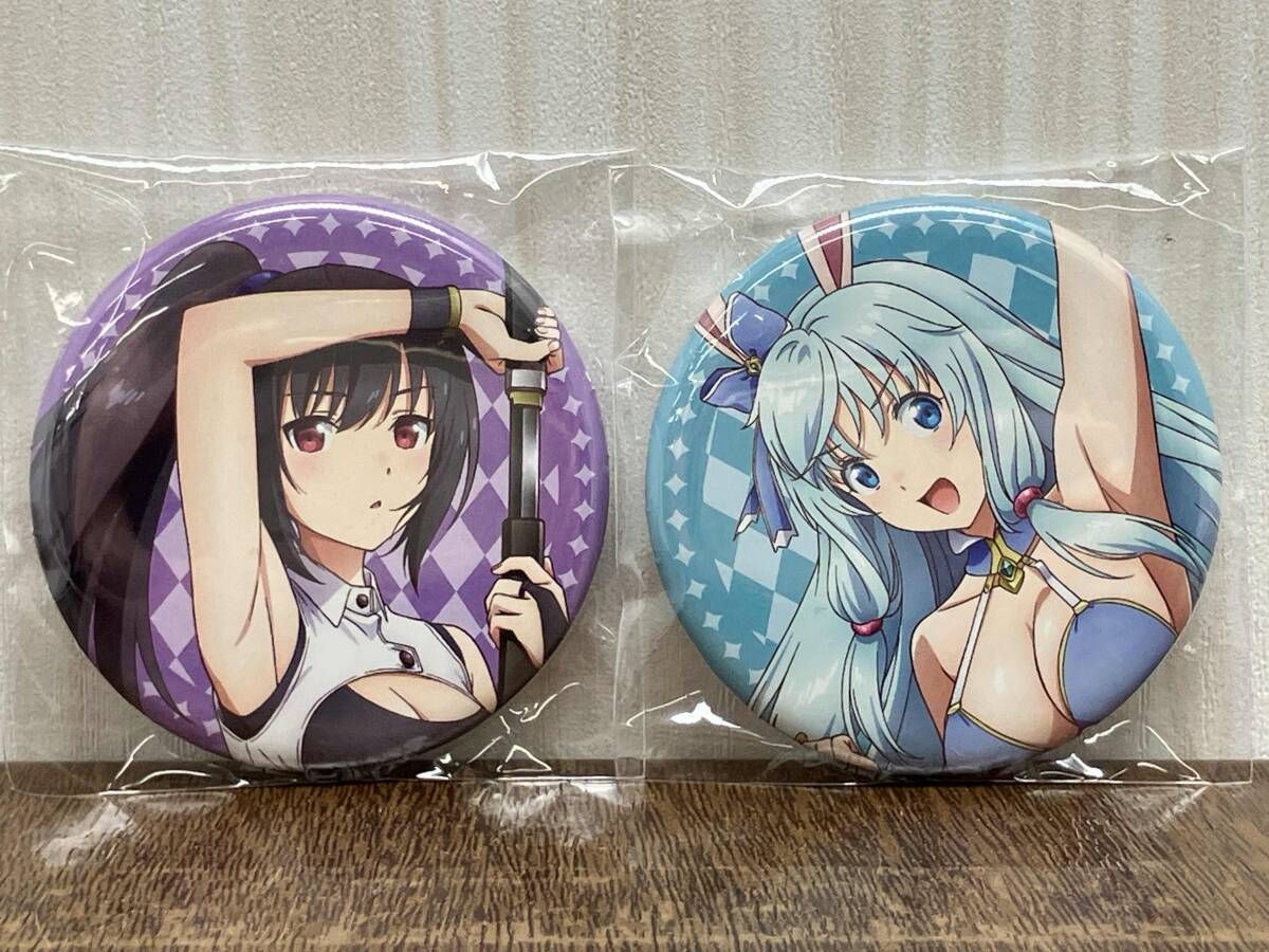 ありふれた職業で世界最強 缶バッジ4個セット ユエ&白崎香織