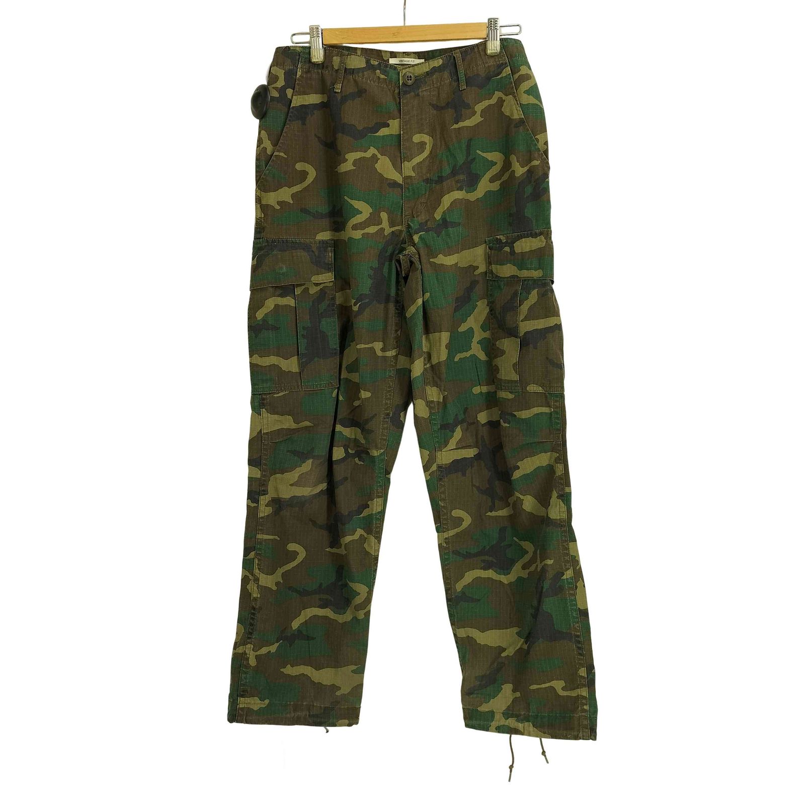 オアスロウ　リップストップ　6Pカーゴパンツ ヴィンテージフィット オアスロウ orSlow VINTAGE FIT 迷彩 ウッドランドカモ リップス