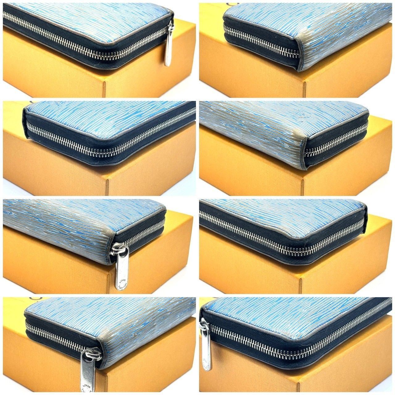 青の品格】 LOUIS VUITTON ルイヴィトン 長財布 ジッピーウォレット