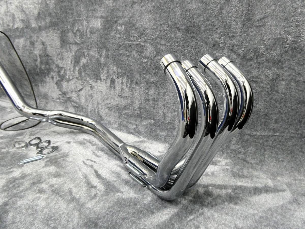 NC39 豪 アップタイプ マフラー メッキ アウター / CB400SF VTEC