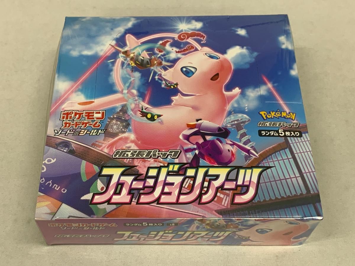 ソード＆シールド 拡張パック フュージョンアーツ BOX 未開封　シュリンク有り ソード＆シールド 拡張パック フュージョンアーツ(シュリンク未
