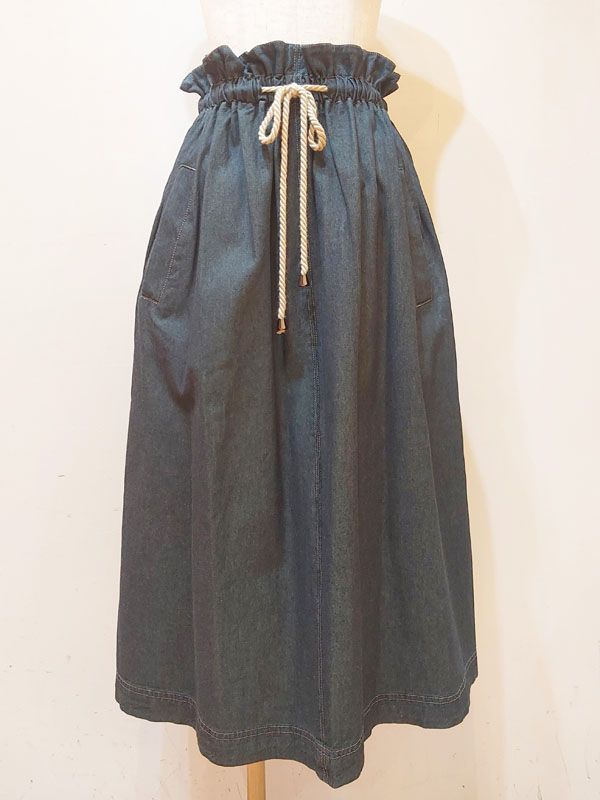 公式正規取扱い MN Knit Factory エムエヌ ニットファクトリー women s スカート NAVY