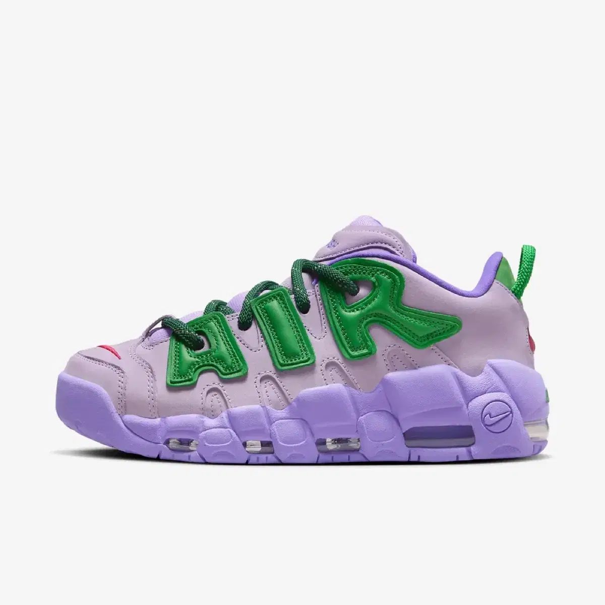 アンブッシュ x NIKE ナイキ エア モアー アップテンポ ウィメンズ ライラック アン アップル グリーン 265