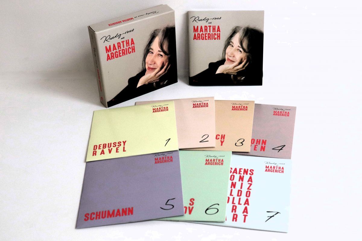 欧7discs CD Martha Argerich, Hamburger Sym Rendez-vous With