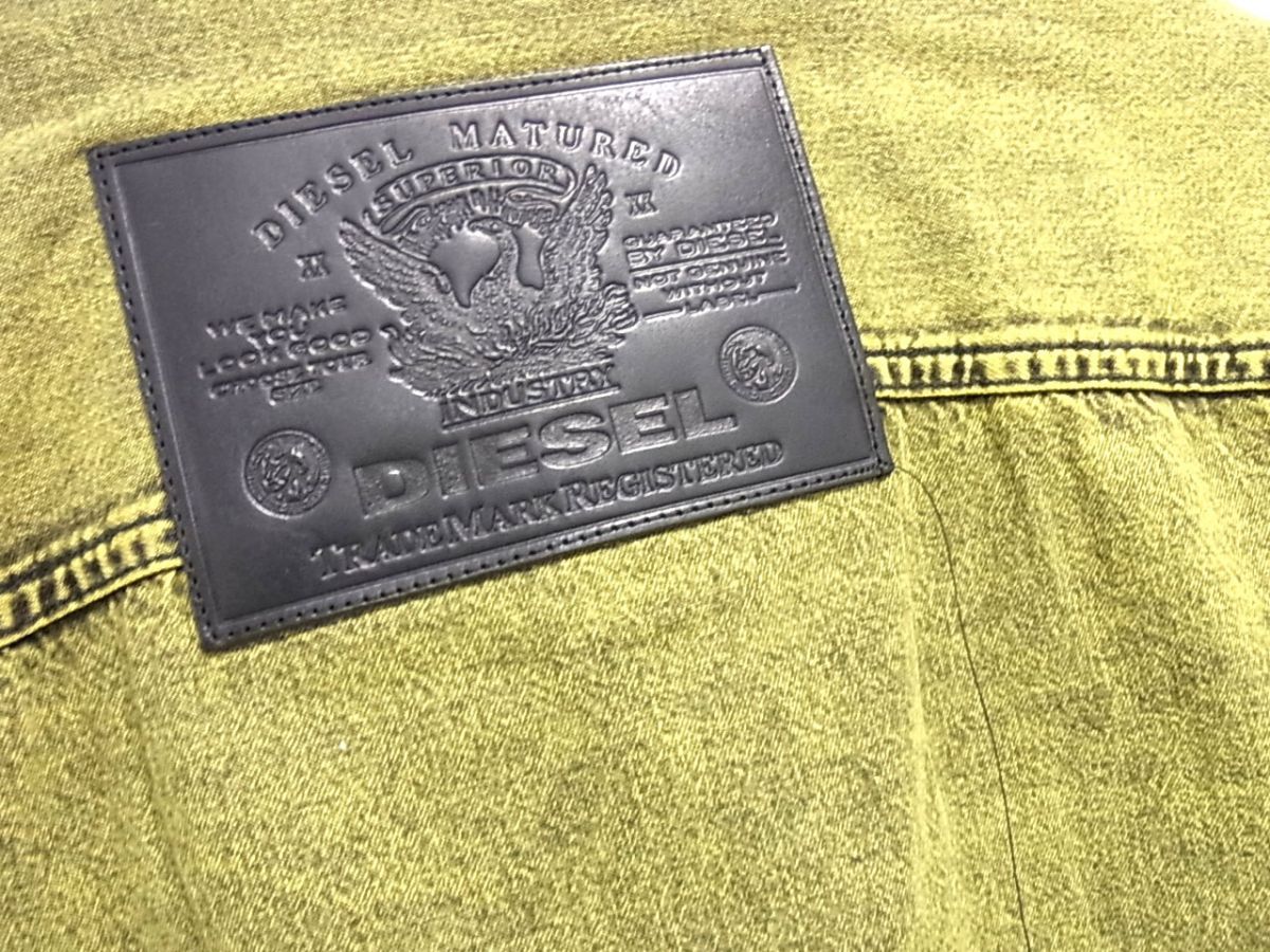 【新品タグ付き】DIESEL デニムシャツ 新品 定価46.000円☆DIESEL ディーゼル 長袖 デニムシャツ