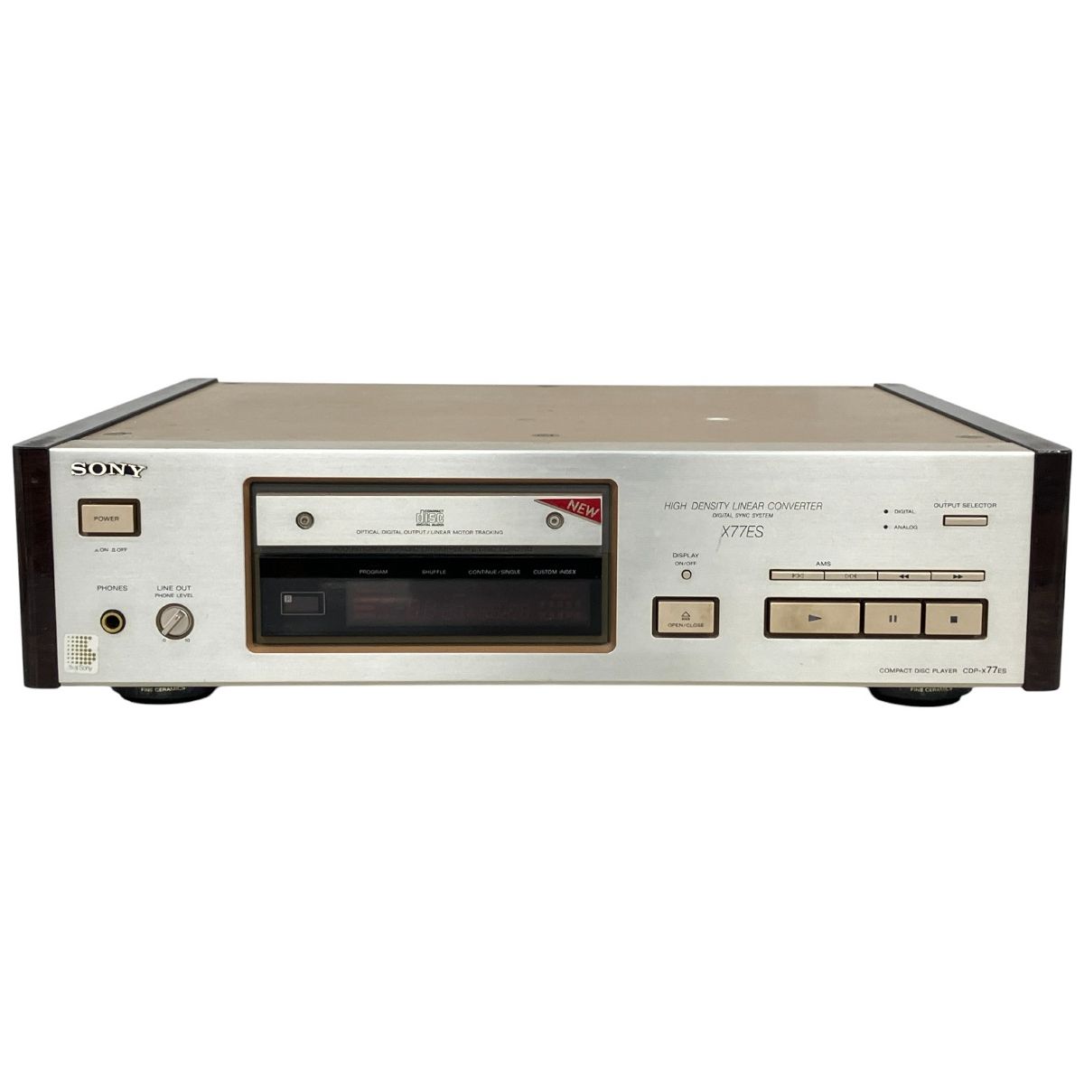 SONY ソニー CDP-X77ES CDプレーヤー オーディオ 音響機器 ジャンク K10507820