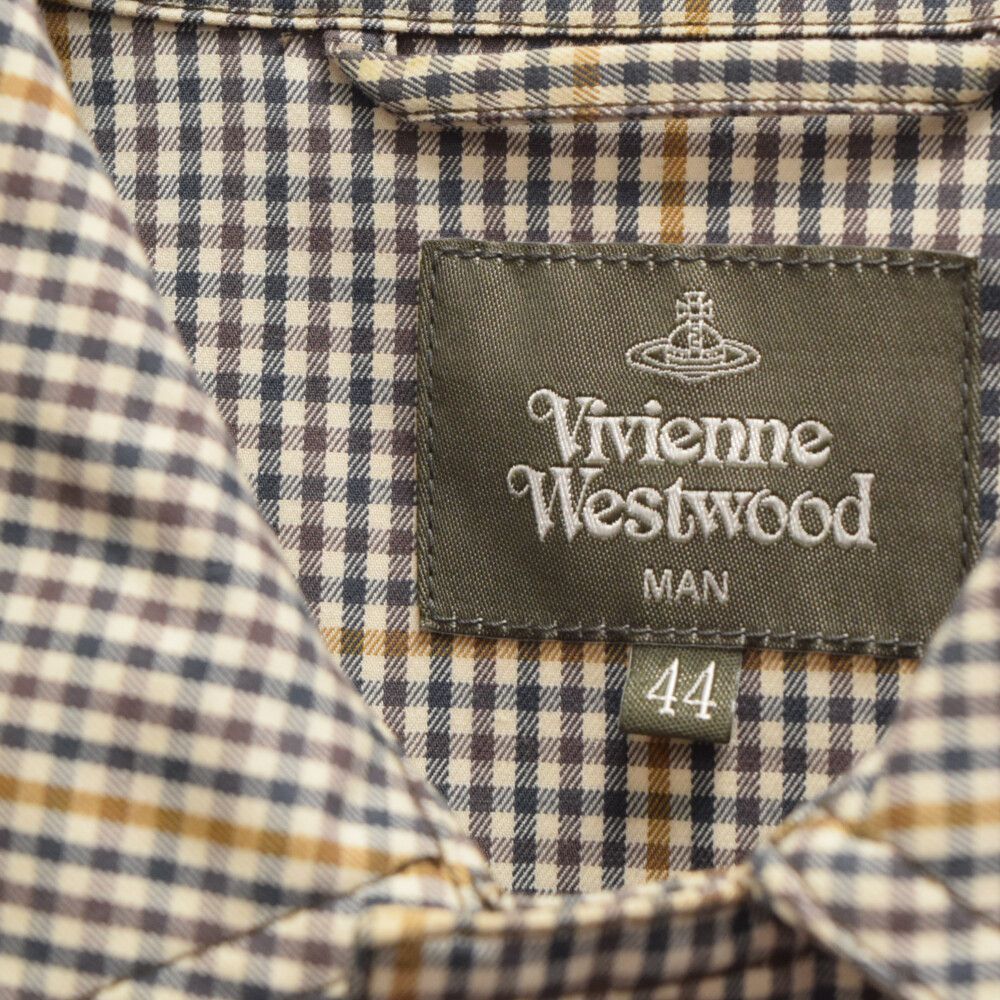 VIVIENNE WESTWOOD ヴィヴィアンウエストウッド UTILITY SHIRT CHECK