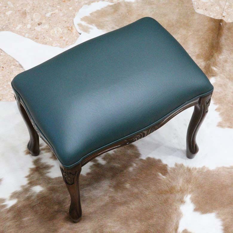 スツール 合皮 ワイン 猫脚 マホガニー レザー 木製 完成品 スツール 合皮 ワイン 猫脚 マホガニー レザー 木製 完成品