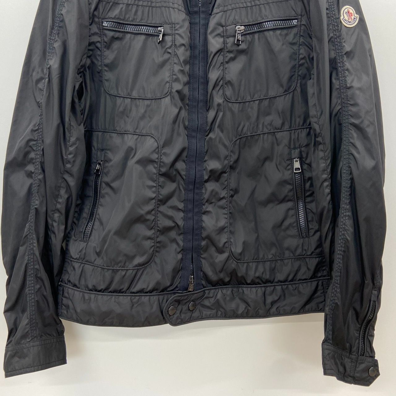 MONCLER ブラック ナイロンジャケット サイズ0 楽天市場】ナイロン ジャケット（ブランドモンクレール
