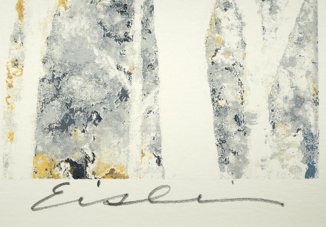 井上公三 開花 シルクスクリーン 40号 直筆サイン 版画 HiBell ART