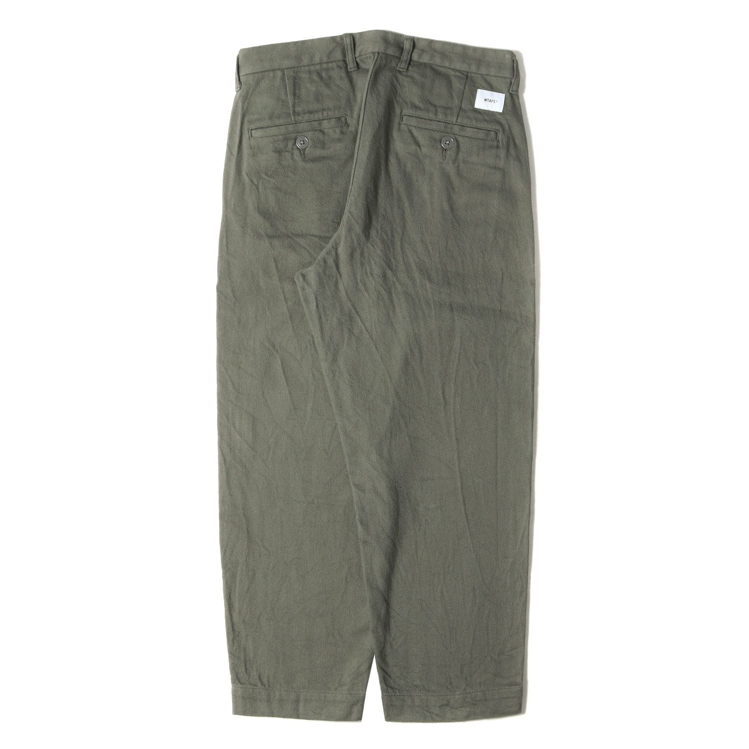 WTAPS ダブルタップス パンツ サイズ:M 21AW フランネル 2タック 